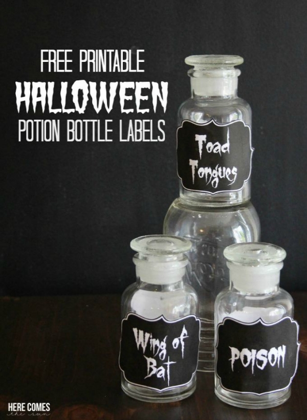 Potion Bottle Labels