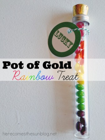 Pot of Gold Rainbow Treat