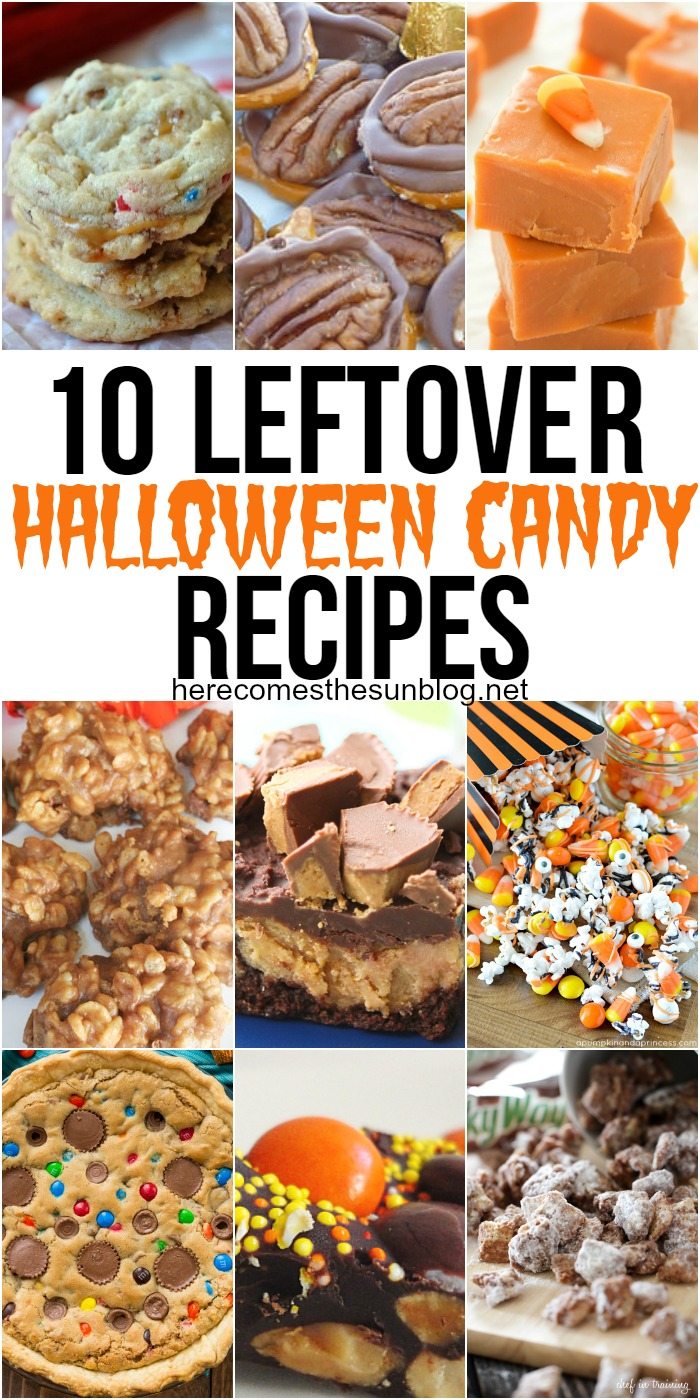 10 Leftover Halloween Candy Recipes