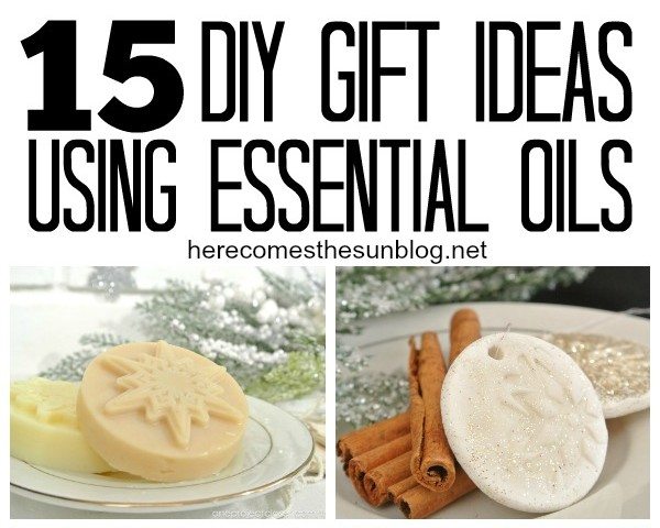 15 DIY Essential Oil Gift Ideas