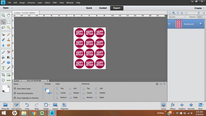 Creating Printables In Photoshop Element