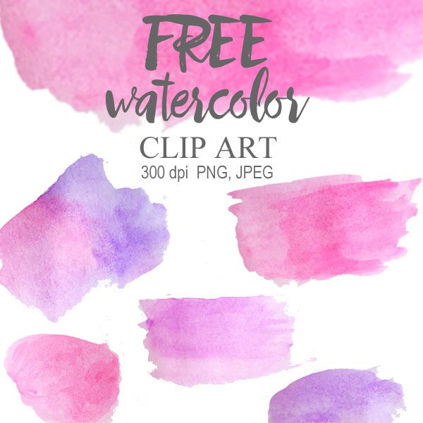 Free Watercolor Clip Art