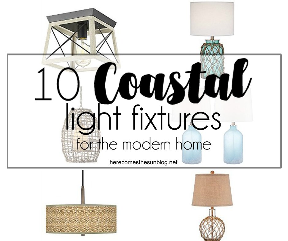 10 Coastal Light Fixtures for the Modern Home