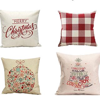 Change out your normal decor for holiday decor with these affordable Christmas pillows!