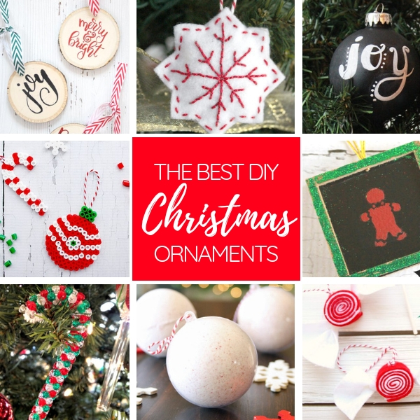 The Best DIY Christmas Ornaments to Make this Year