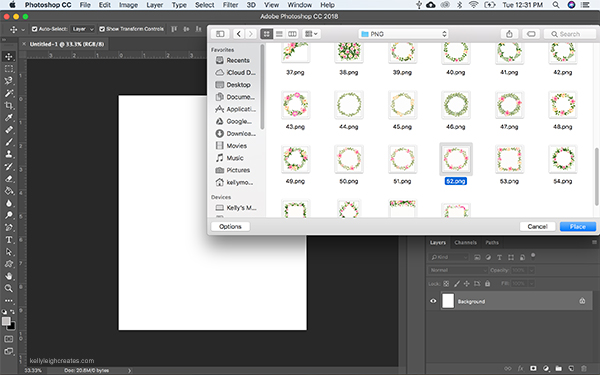 learn to create printables with photoshop