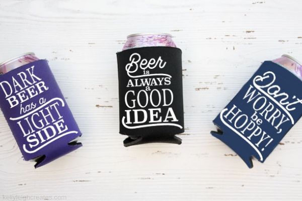 beer quotes cut files on coozies