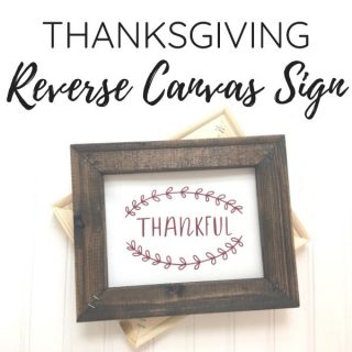 thanksgiving reverse canvas sign