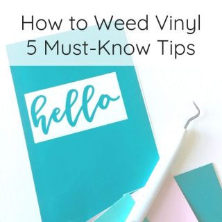 how to weed vinyl