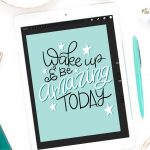create hand lettering layout
