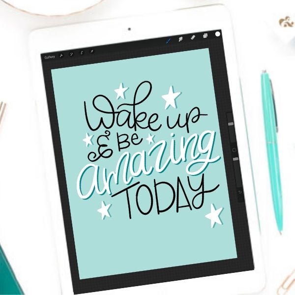 How to Create a Hand Lettering Layout