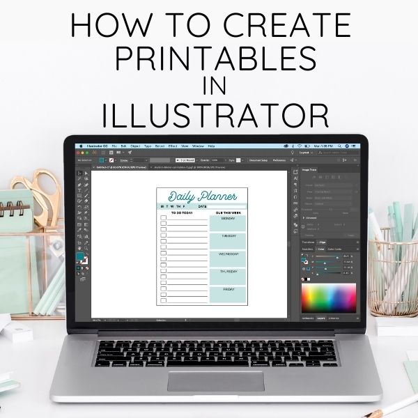 create printables in illustrator