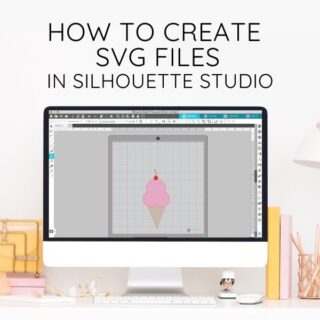create svg files in silhouette