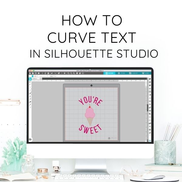 curve text in silhouette studio