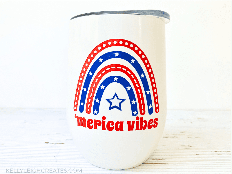 4th of july tumbler