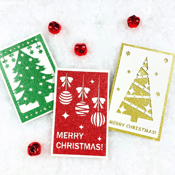 How to Make a Layered Paper Christmas Card